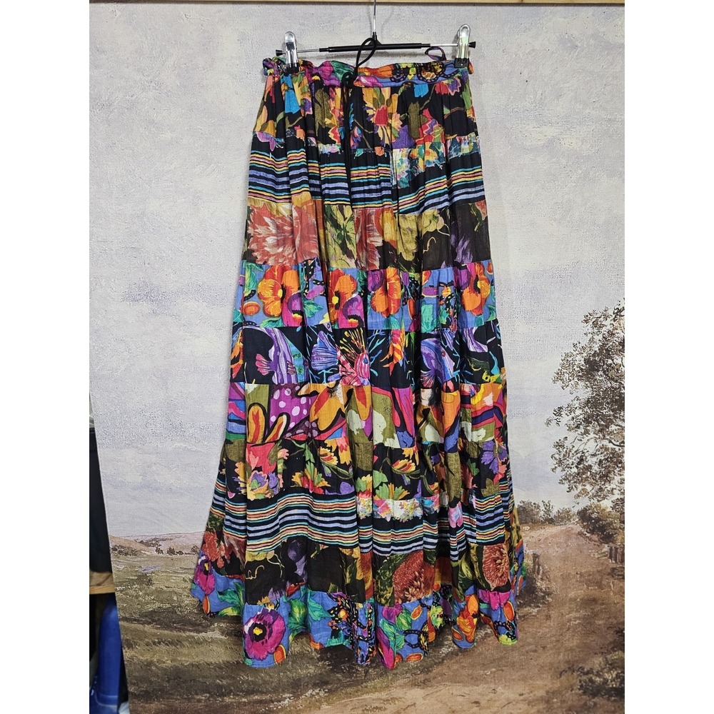 Must Have One Size Adjustable Bohemian Gypsy Peasant Skirt